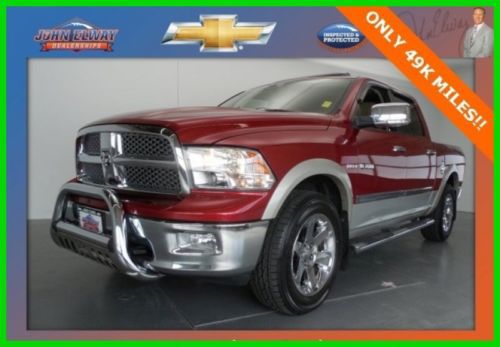 2009 dodge ram 1500 laramie 5.7l sunroof dvd leather heat navi 4x4 truck 4wd