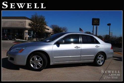 Find used 06 Honda Accord SE CD Alloy Wheels New Tires in Fort Worth ...