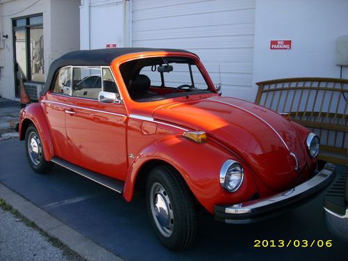 Volkswagen super beetle convertible