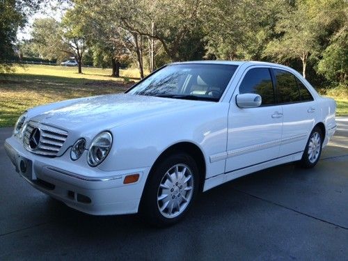 2000 mercedes-benz e320 base sedan 4-door 3.2l