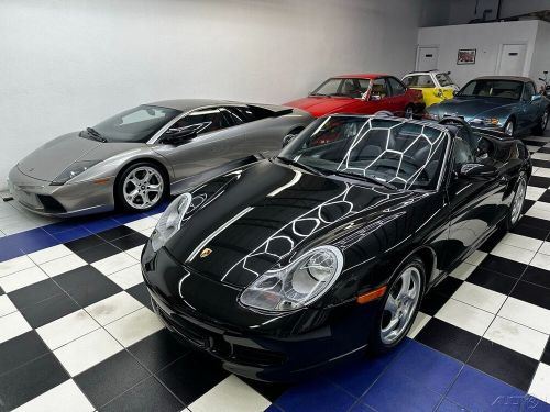 2001 porsche boxster s - 4ok miles - factory aero kit - high msrp - 6sp manual!