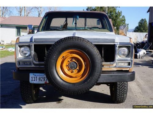 1979 chevrolet c/k 4x4 stepside k20 k30 396 &amp; 700r4 3500 stepside