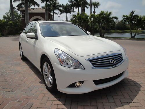 2012 infiniti g37 journey sedan 4-door 3.7l warranty, autocheck, financing avail