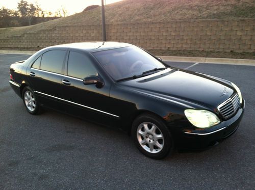 2001 mercedes-benz s430 base sedan 4-door 4.3l