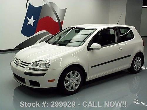 2008 volkswagen rabbit s 2.5 automatic cruise ctrl 39k texas direct auto