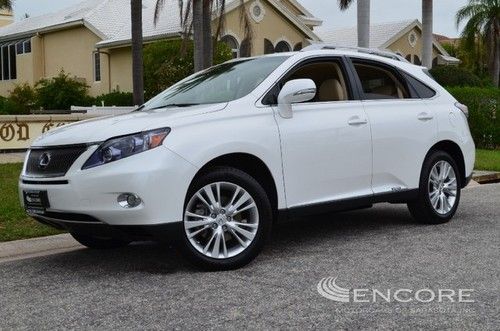 2010 lexus rx 450h awd hybrid**prem pack**pwr liftgate**navi**camera**1 owner**