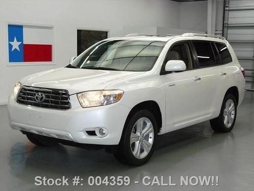 2010 toyota highlander ltd awd sunroof nav rear cam 30k texas direct auto