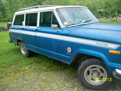 1978 jeep cherokee sport/wagoneer*4-door* no reserve **