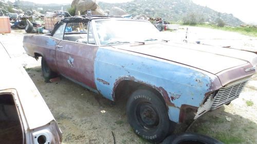 1965 chevy impala super sport convertible