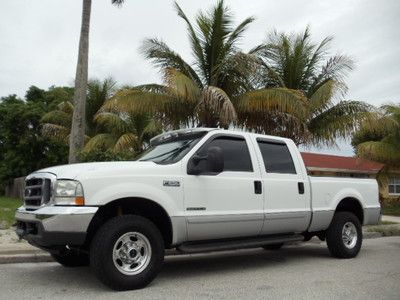 7.3 liter 4x4 lariat rare gray leather fla truck