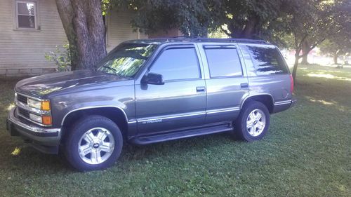 1999 chevrolet tahoe lt sport utility 4-door 5.7l