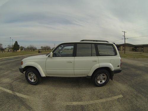 No reserve runs great 1996 toyota land cruiser base sport utility 4-door 4.5l