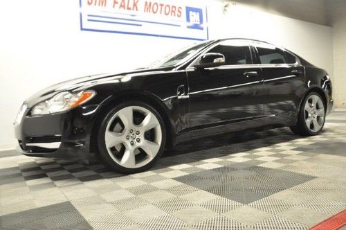 09 supercharged black luxury sedan navigation heated cooled leather sunroof 10