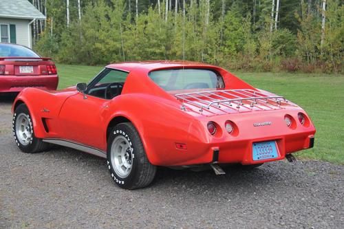 1976 corvette stingray l48 auto with t-tops 91733 miles 2 owner pristine cond!