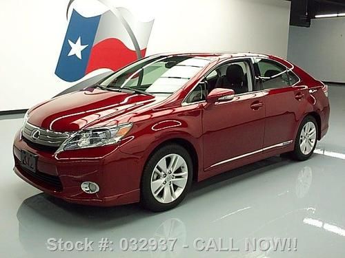 2010 lexus hs 250h premium hybrid sunroof nav 19k miles texas direct auto