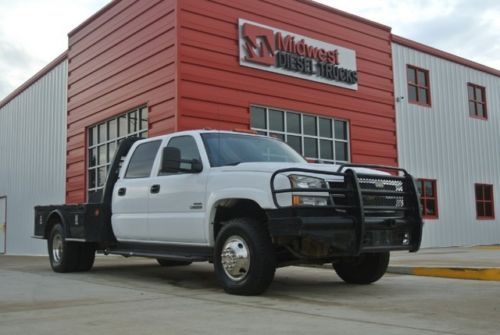 2006 chevy 3500 drw lbz 6.6 duramax diesel 6spd allison auto 4x4