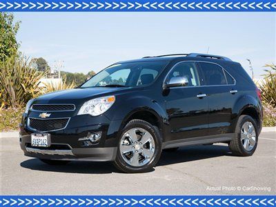 2012 equinox ltz fwd: offered by mercedes dealership, low miles, exceptional