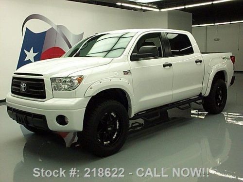 2012 toyota tundra crewmax 4x4 lifted trd rock warrior! texas direct auto