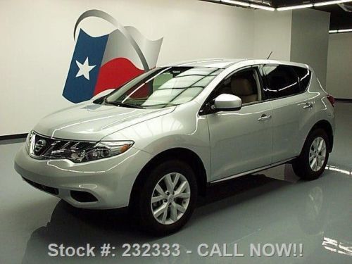 2012 nissan murano sl awd/4x4 leather 18&#034; wheels 35k mi texas direct auto