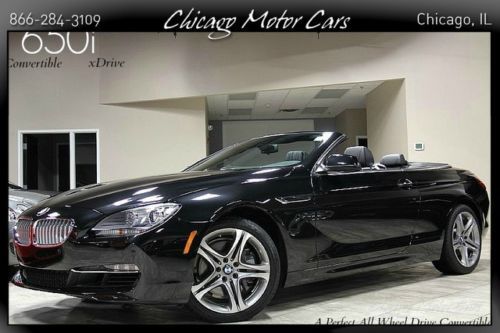 2013 bmw 650i xdrive convertible $97k + msrp navigation cold weather package