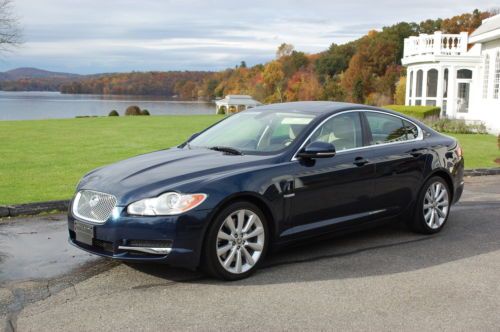 2010 jaguar xf premium luxury navigation cpo warranty sedan loaded stunning look