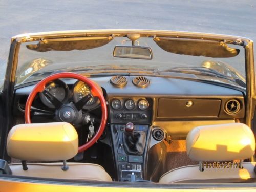 1984 alfa romeo spider veloce convertible 2-door 2.0l