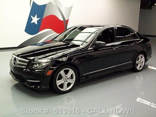 2011 mercedes-benz c300 sport p1 pkg sunroof nav 39k mi texas direct auto