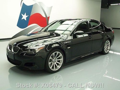 2006 bmw m5 v10 500 hp sunroof nav hud xenons 19&#039;s 53k texas direct auto