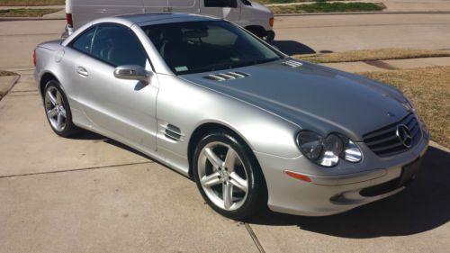 2004 mercedes-benz sl500 base convertible 2-door 5.0l