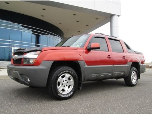 2002 chevrolet avalanche z71 4x4 loaded rare orange color extra clean must see