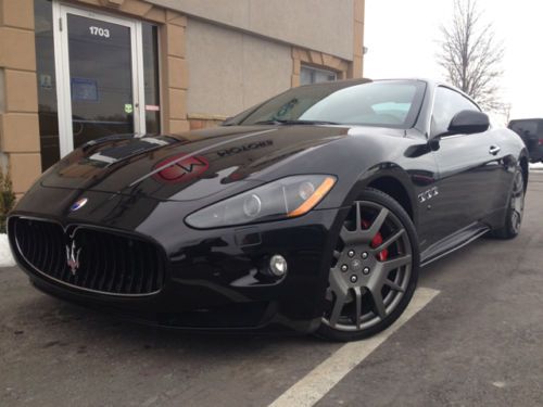 2009 maserati granturismo s, nero carbonio metallic