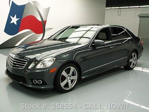 2010 mercedes-benz e350 4matic/awd sport p2 sunroof nav texas direct auto