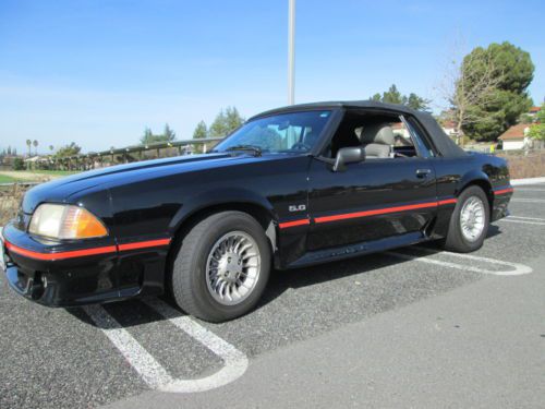 1988 ford mustang gt convertible 2-door 5.0l