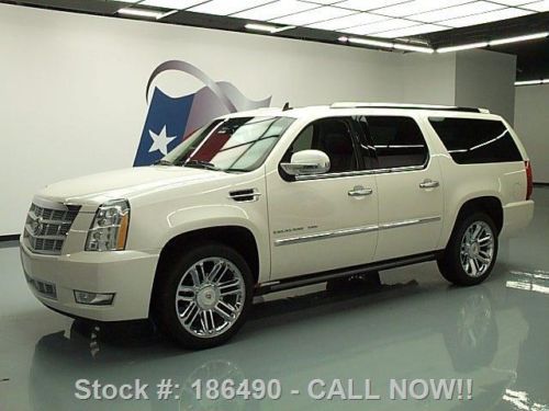 2011 cadillac escalade esv platinum awd sunroof nav 39k texas direct auto