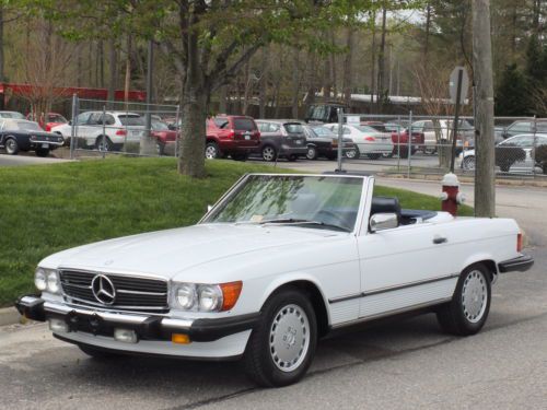 1989 mercedes 560sl conv. - looks/runs/drives great!  very low original miles!