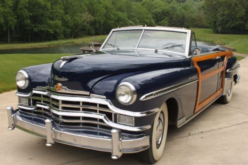 1949 chrysler town and country convertible