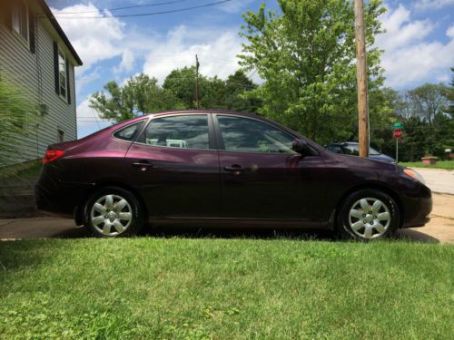 2007 hyundai elantra gls purple rain 135k miles