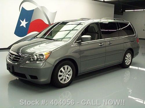 2009 honda odyssey ex-l htd leather sunroof dvd 70k mi texas direct auto