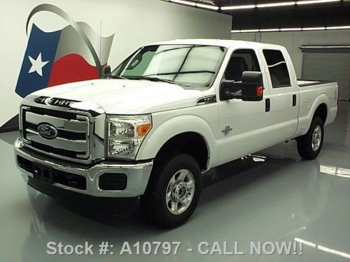 2014 ford f-250 xlt crew 4x4 turbo diesel 6-pass 14k mi texas direct auto