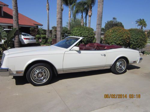 Buick riviera convertible  1984