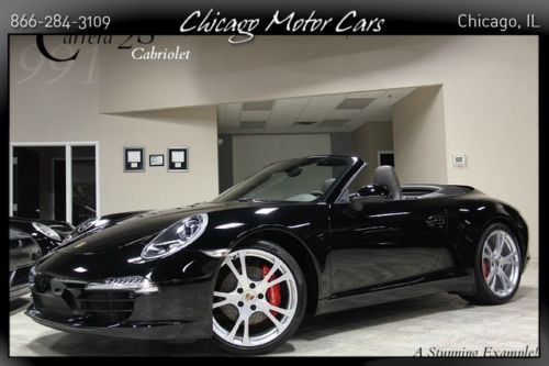 2013 porsche 911 carrera s cabriolet sport chrono navigation techart $130k msrp