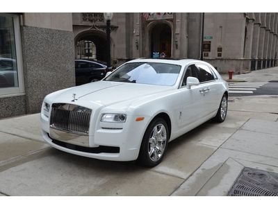 2013 rolls royce ghost ewb.  english white with seashell.