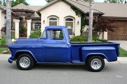 1957 chevrolet stepside pickup-short bed-hot rod-1955-1956-1958-1959