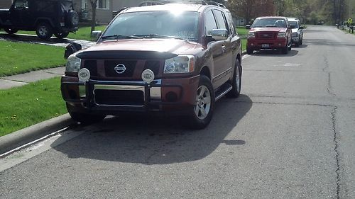 2004 nissan armada se 4x4 w/ big tow