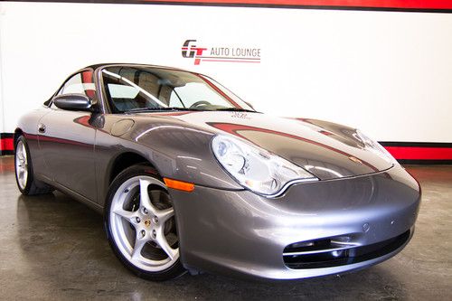 2002 porsche 911 carrera convertible 6speed manual low miles warranty immaculate