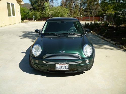 Mini cooper automatic 2003 green color