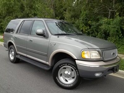 1999 ford expedition eiddie bauer *4wd*leather*heated seats*low miles no reserve