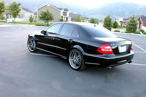 Mercedes e55 amg w211, amg e55, 2003 mercedes e55 amg, amg mercedes