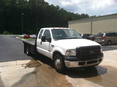 2006 ford f350 diesal flatbed