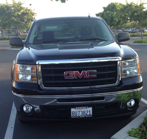 Gmc sierra 1500 sle v8 5.3l 2009 44k miles metallic black excellent condition